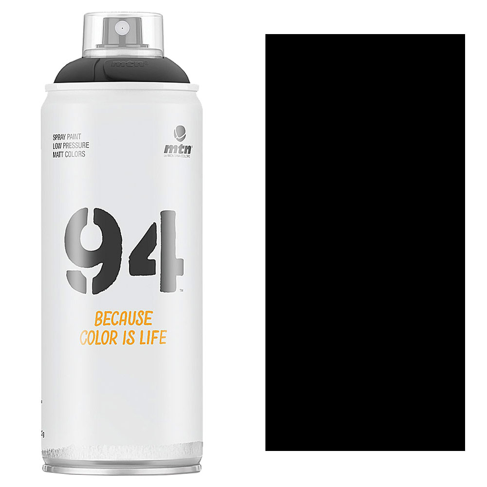 MTN 94 Spray Paint 400ml Black