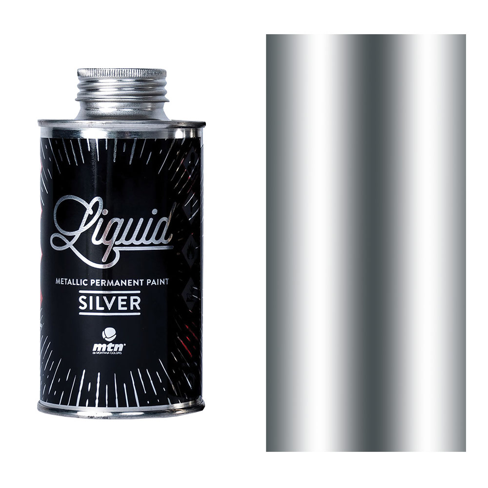 MTN Liquid Metallics (Paint) 200ml - Silver