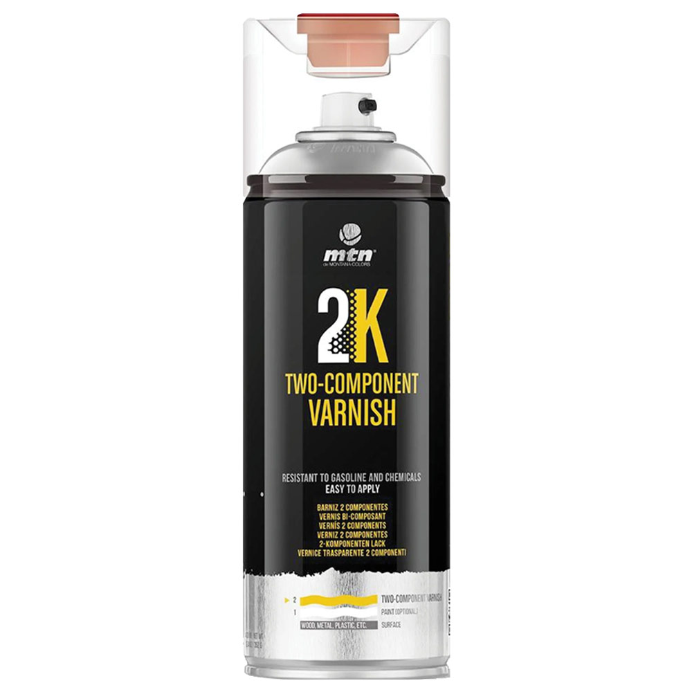 MTN PRO 2K Two-Component Varnish Spray 400ml Gloss