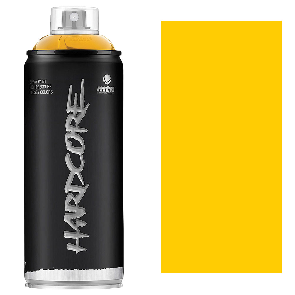 MTN Hardcore Spray Paint 400ml Luxor Yellow