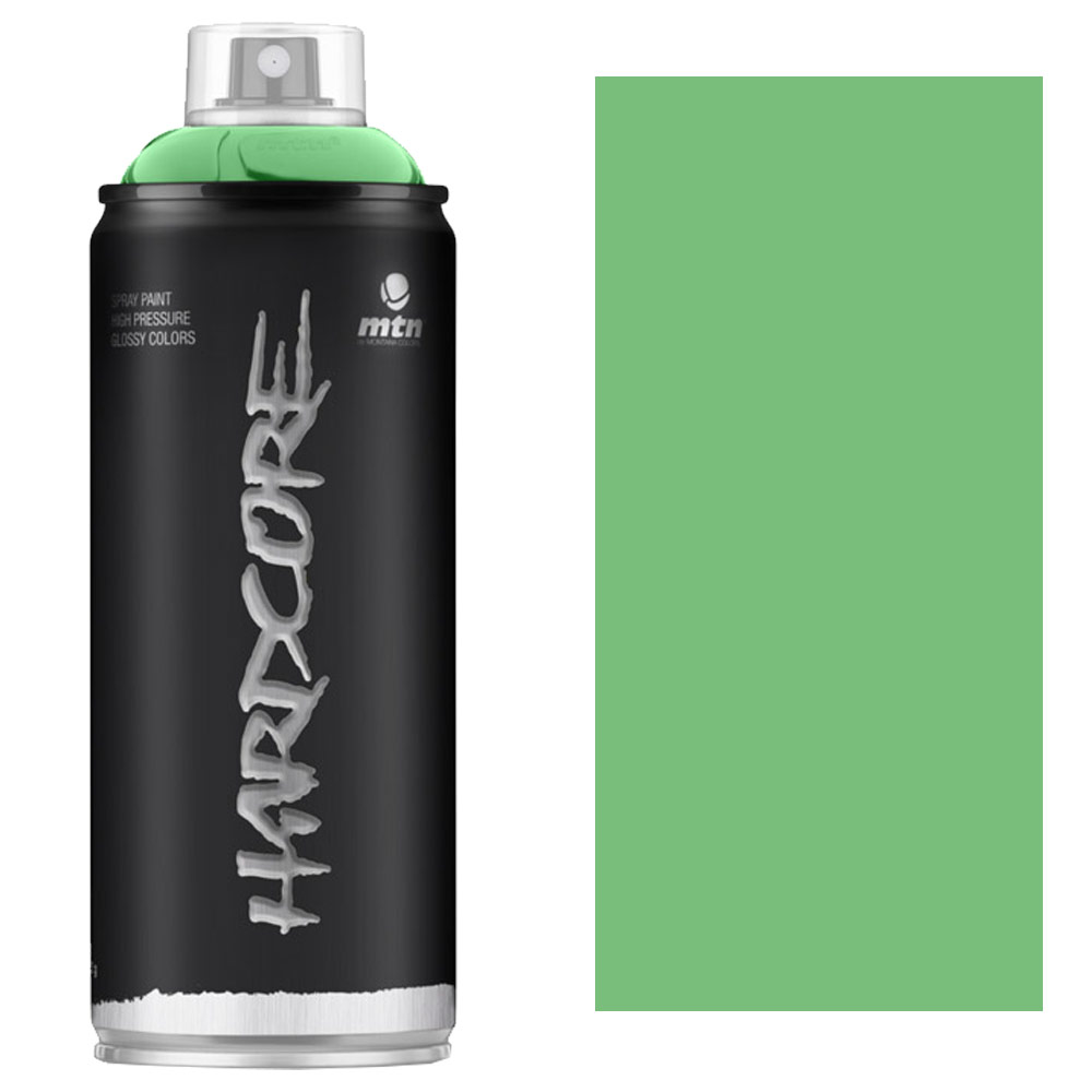 MTN Hardcore Spray Paint 400ml Mantis Green