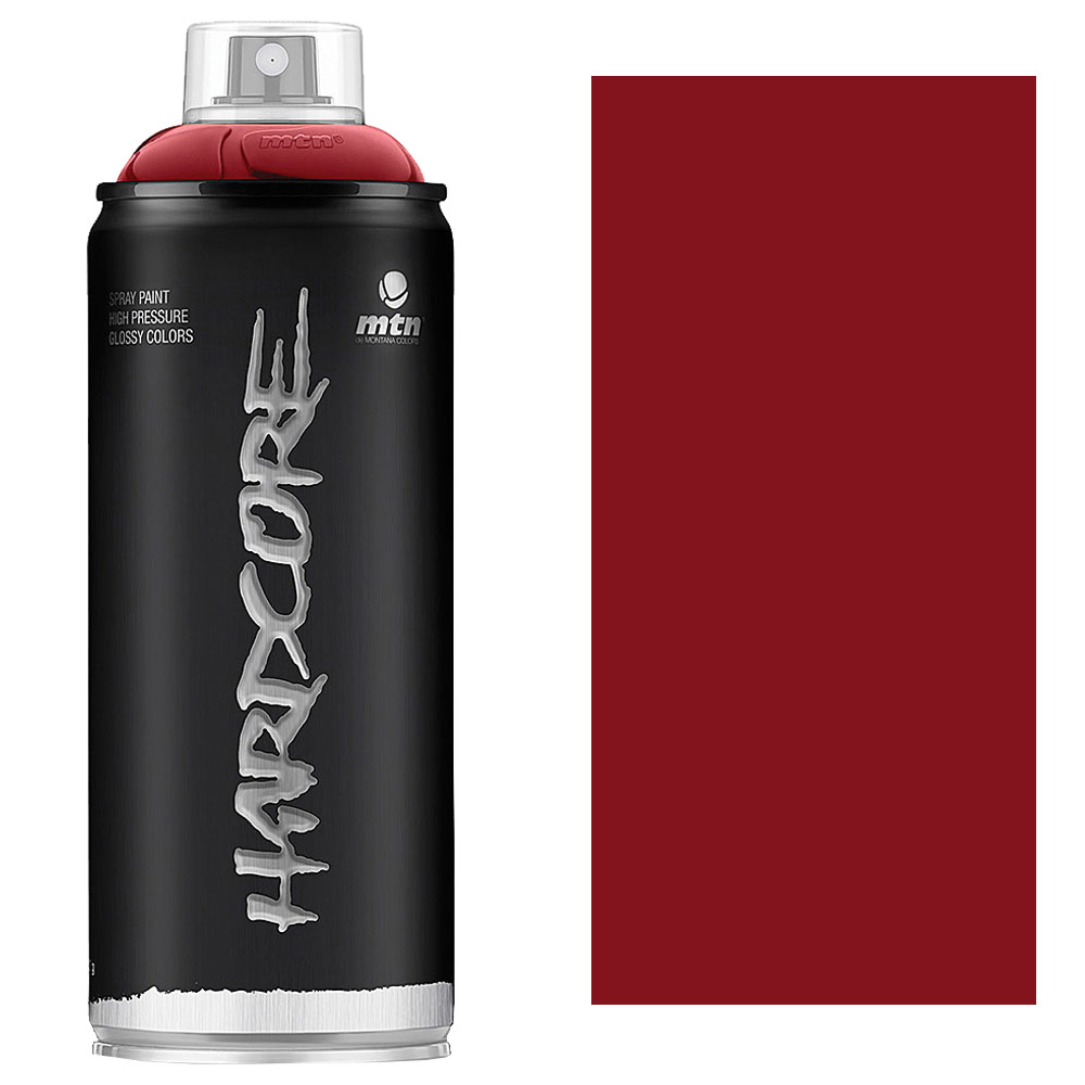 MTN Hardcore Spray Paint 400ml Bordeaux Red