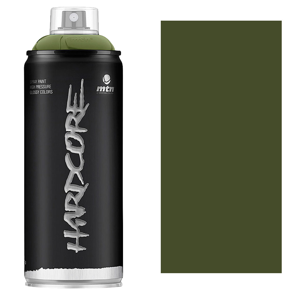 MTN Hardcore Spray Paint 400ml Olive Green