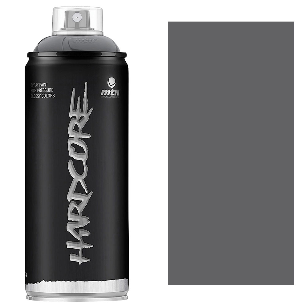 MTN Hardcore Spray Paint 400ml Dark Grey