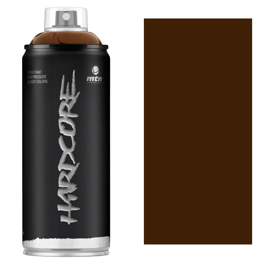 MTN Hardcore Spray Paint 400ml Tobacco Brown