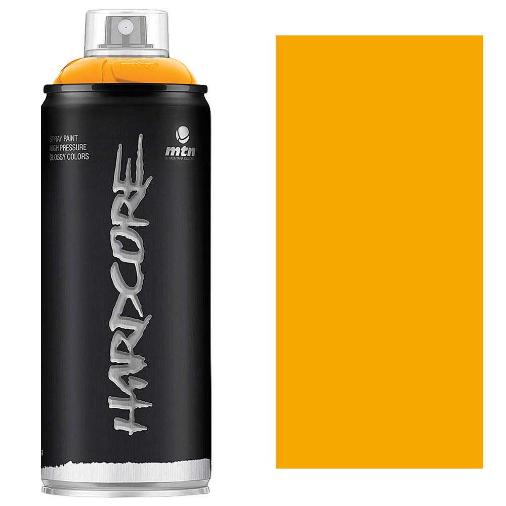 MTN Hardcore Spray Paint 400ml Medium Yellow