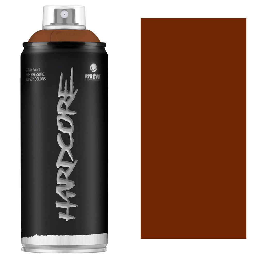MTN Hardcore Spray Paint 400ml Rust Red
