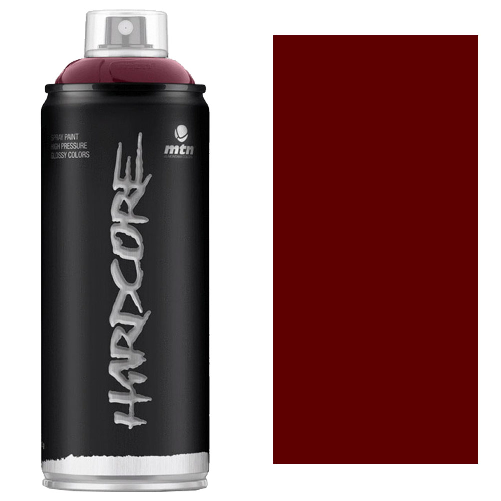 MTN Hardcore Spray Paint 400ml Iroko Red