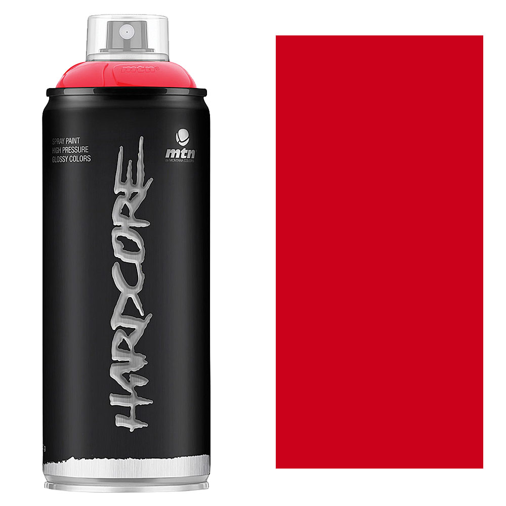 MTN Hardcore Spray Paint 400ml Vivid Red
