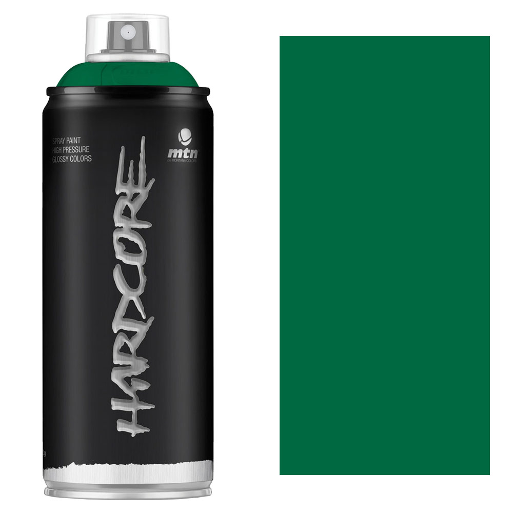 MTN Hardcore Spray Paint 400ml Reggae Green
