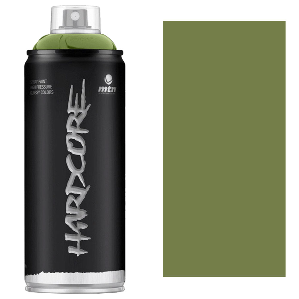 MTN Hardcore Spray Paint 400ml Kakie Green