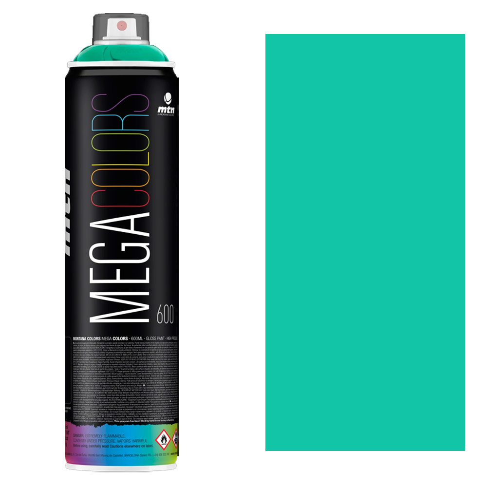 MTN Mega Colors Spray Paint 600ml Surgical Green