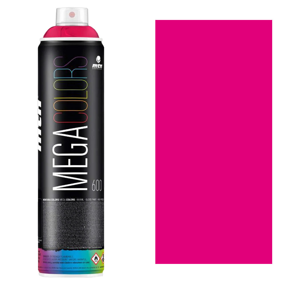 MTN Mega Colors Spray Paint 600ml Magenta
