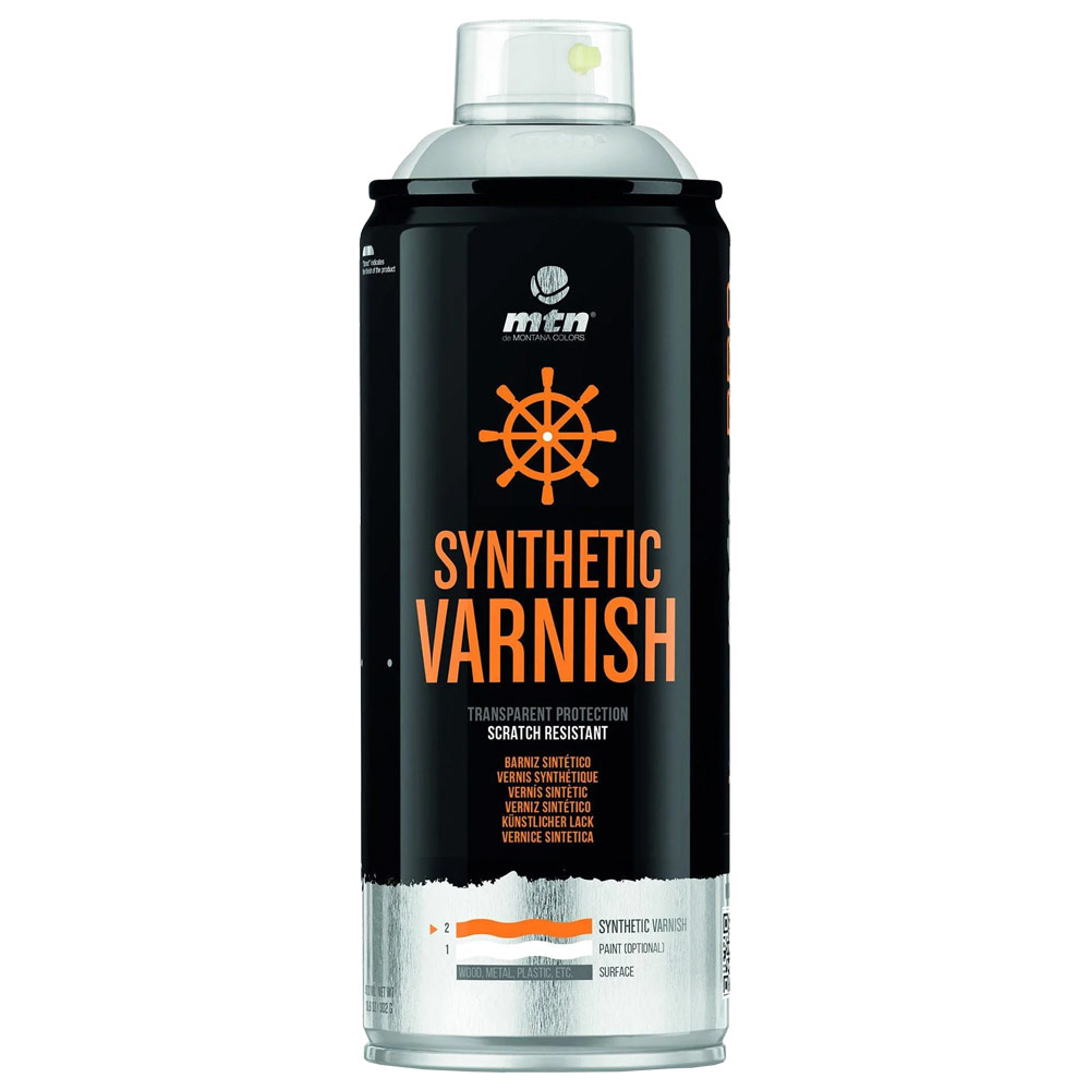 MTN PRO Synthetic Varnish Spray 400ml Gloss