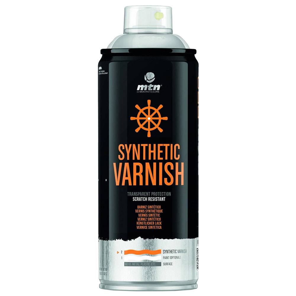 MTN PRO Synthetic Varnish Spray 400ml Satin