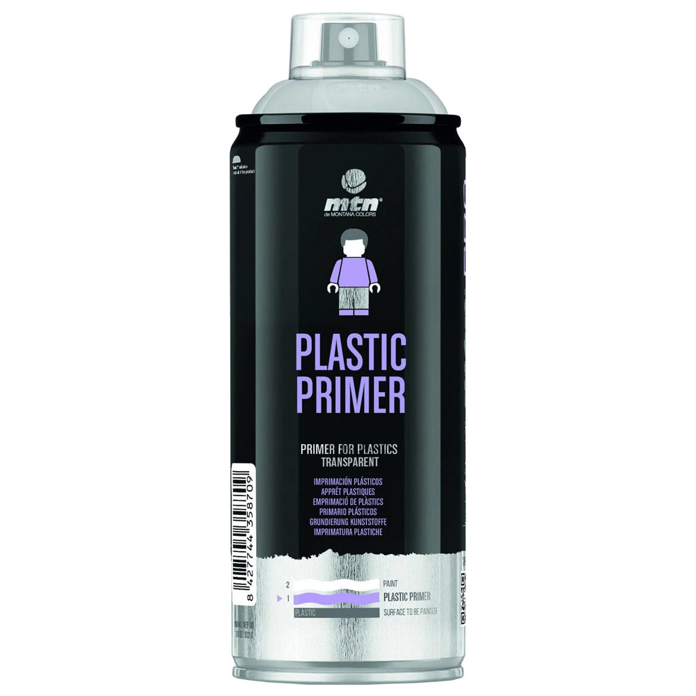 Plastic Primer Custom Filled Aerosol Spray Paint 500ml