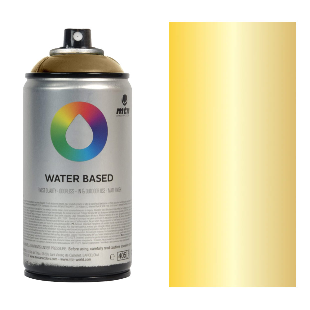 MTN Water Based 300 Spray Paint 300ml Frame Gold