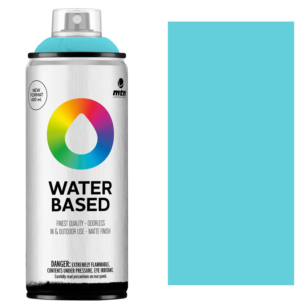 MTN Waterbased 400 Spray Paint 400ml Arctic Blue