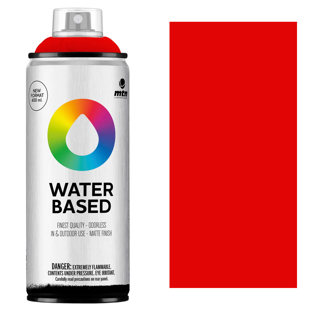 MTN Waterbased 400 Spray Paint 400ml Madrid Red