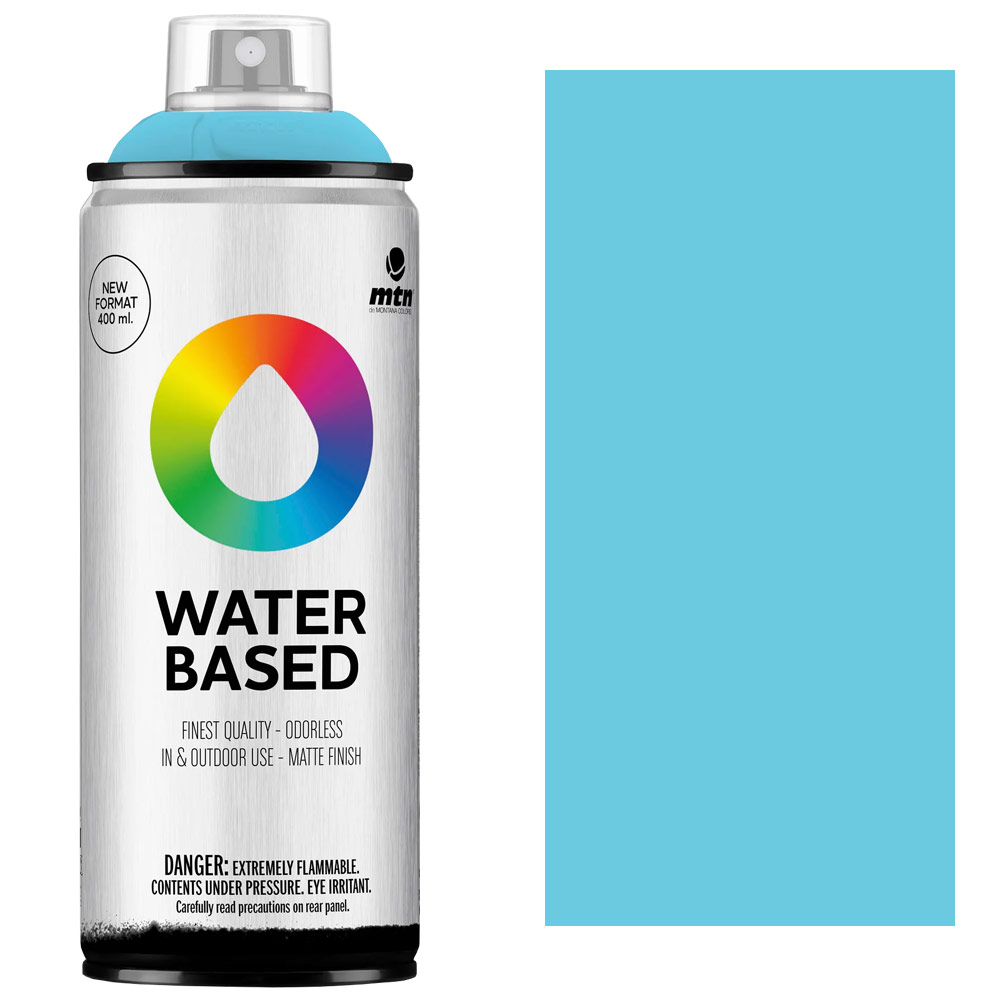 MTN Waterbased 400 Spray Paint 400ml Kathmandu Blue