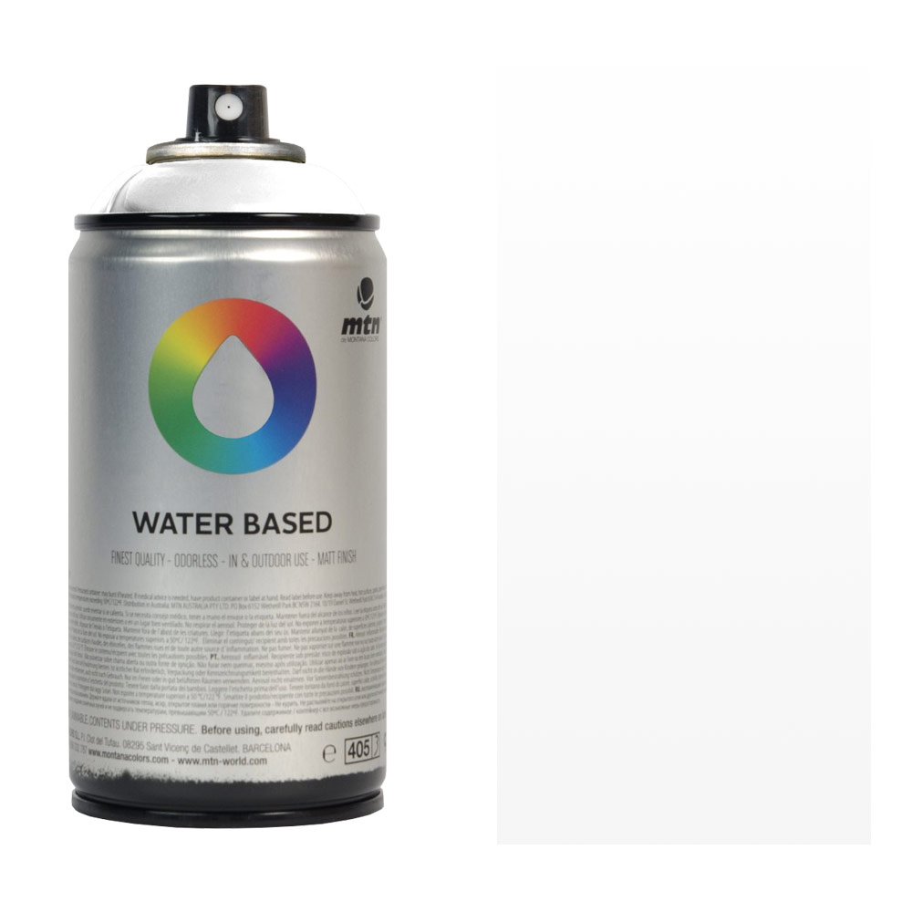MTN Water Based 300 Spray Paint 300ml Spectral Air White