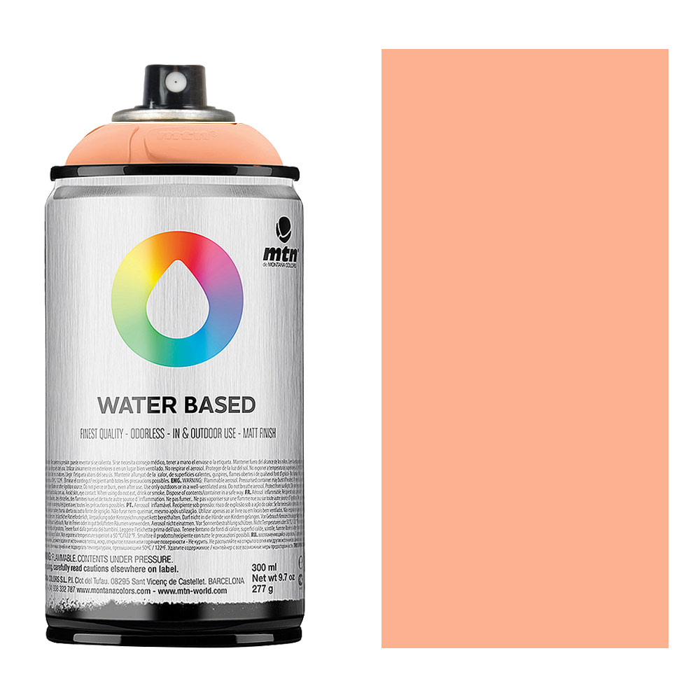 MTN Water Based 300 Spray Paint 300ml Azo Orange Pale