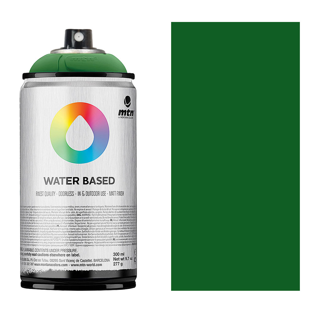 MTN Water Based 300 Spray Paint - Brilliant Green