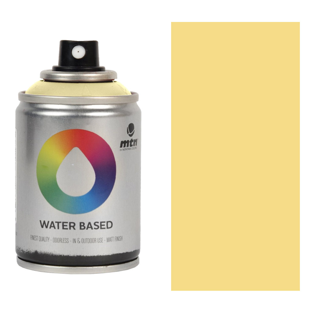 MTN Water Based 100 Spray Paint 100ml Naples Yellow