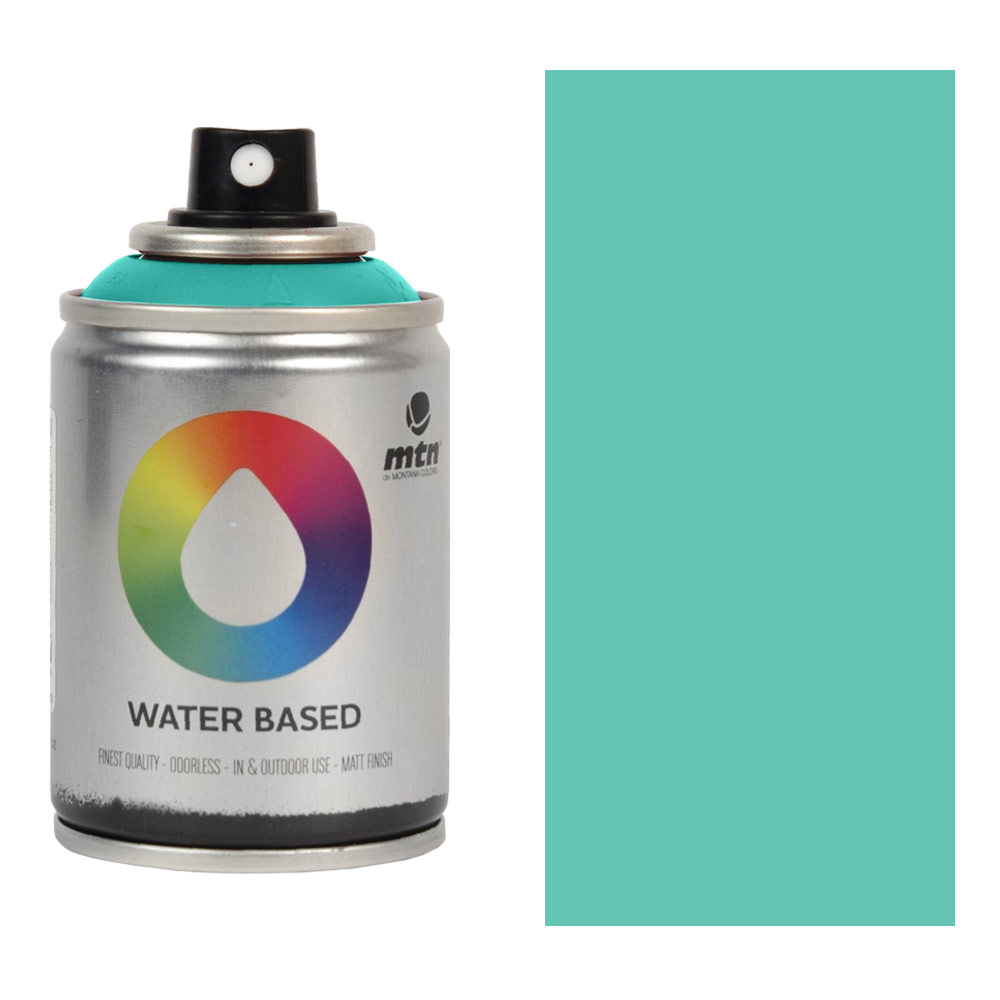 MTN Water Based 100 Spray Paint 100ml Turquoise Green