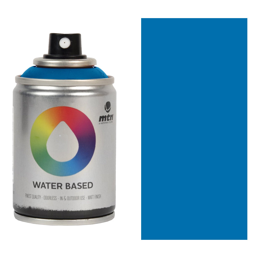 MTN Water Based 100 Spray Paint 100ml Prussian Blue