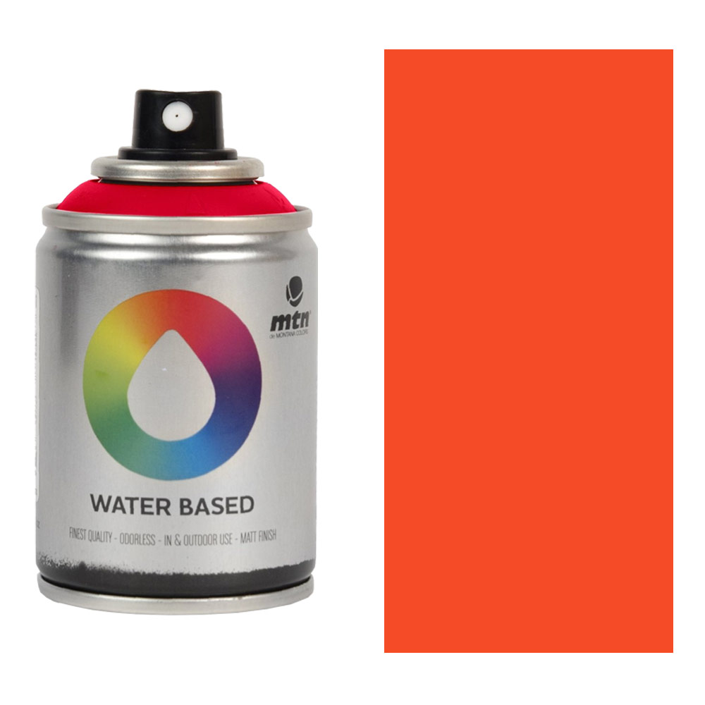 MTN Water Based 100 Spray Paint 100ml Naphthol Red