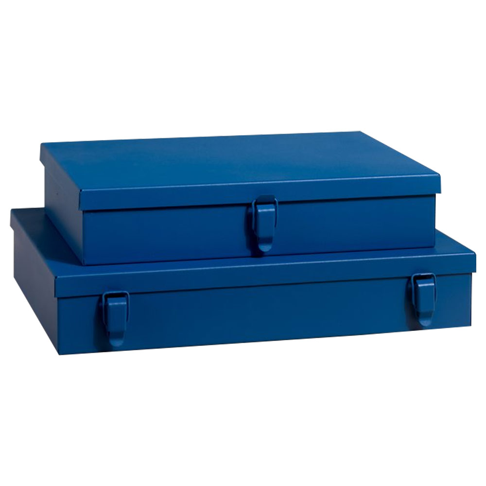 Metalplus Metal Case 2 Set Matte Blue