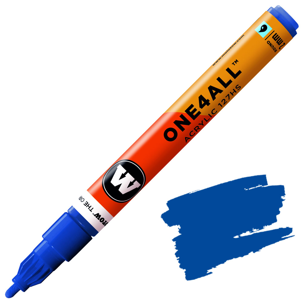 Molotow ONE4ALL 127HS Acrylic Paint Marker 2mm True Blue
