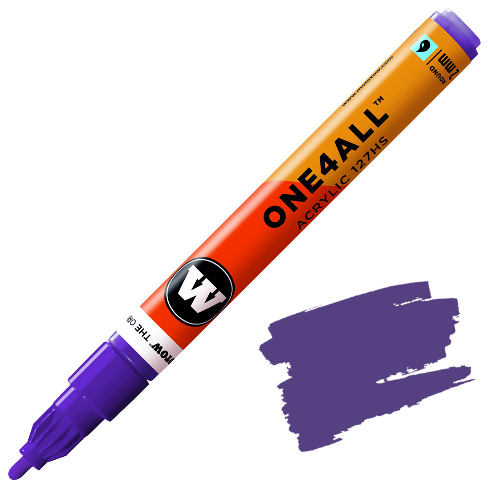 Molotow ONE4ALL 127HS Acrylic Paint Marker 2mm Currant