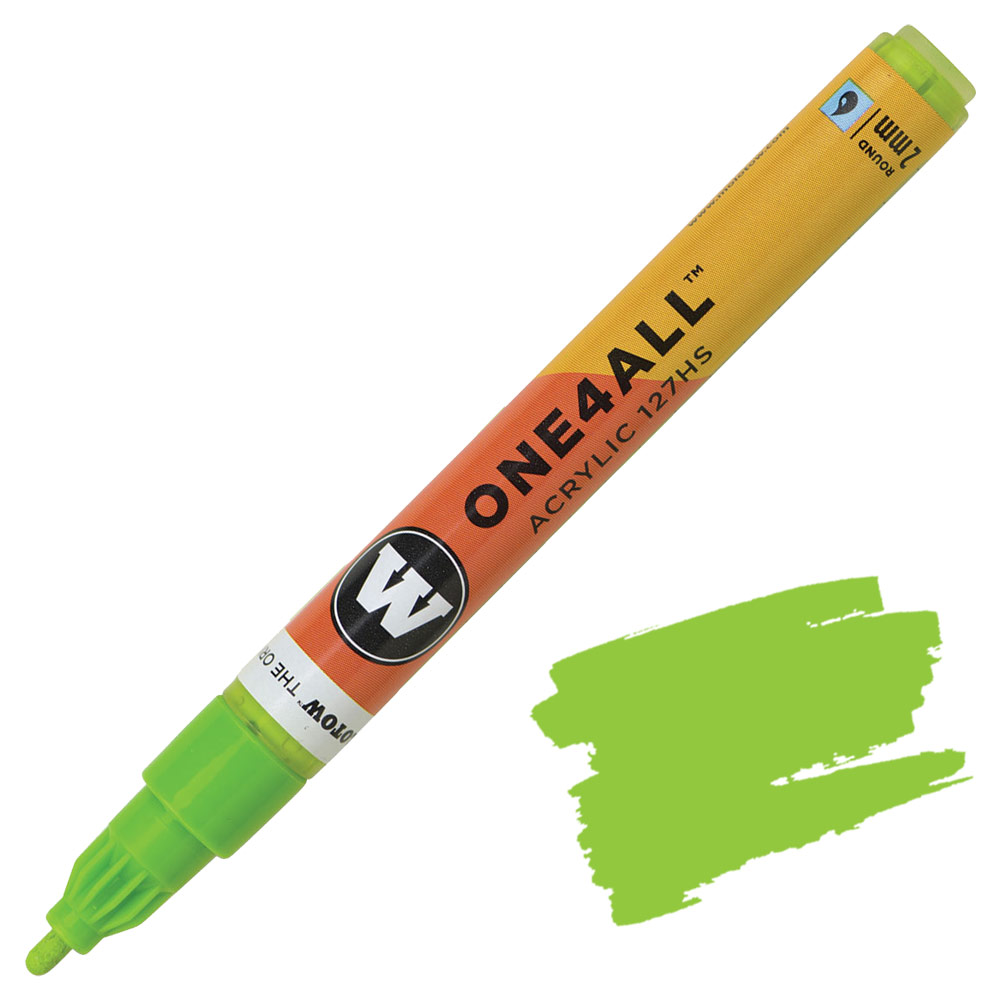 Molotow ONE4ALL 127HS Acrylic Paint Marker 2mm Grasshopper