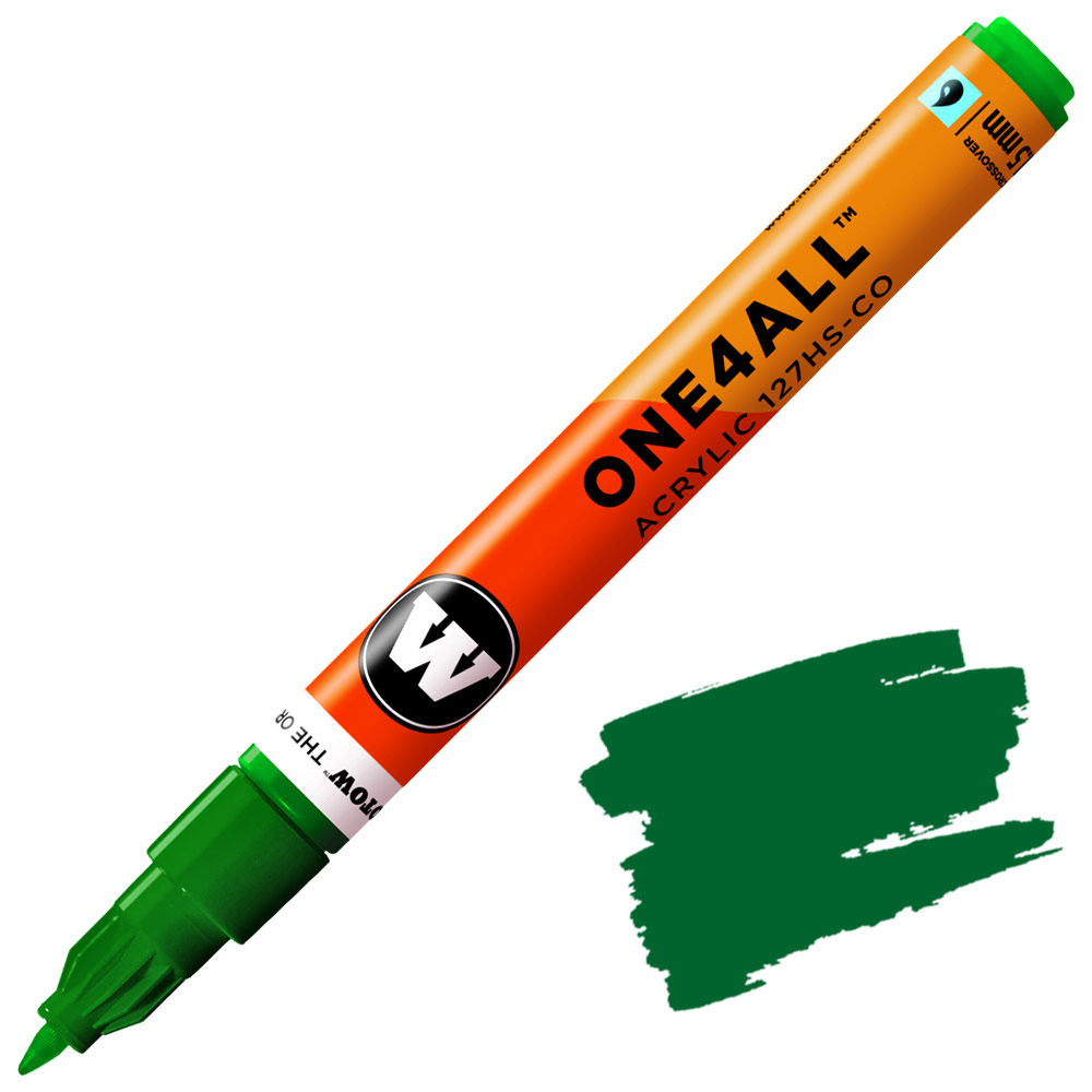 Molotow ONE4ALL 127HS-CO Acrylic Paint Marker 1.5mm Mister Green