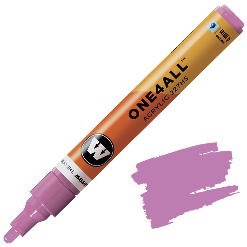 Molotow ONE4ALL 227HS Acrylic Paint Marker 4mm Fuchsia Pink