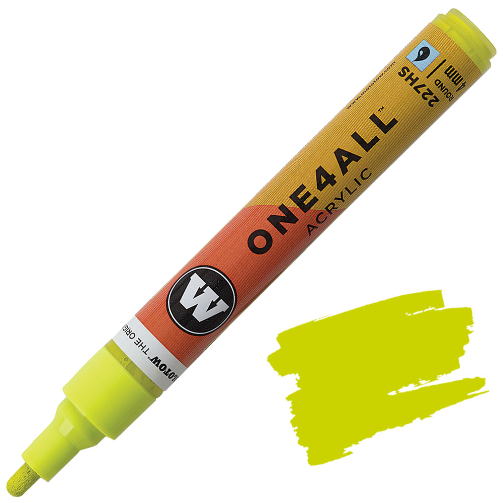 Molotow ONE4ALL 227HS Acrylic Paint Marker 4mm Poison Green
