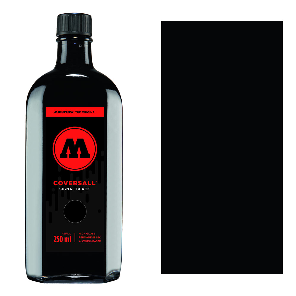 Molotow Coversall Cocktail 250ml Signal Black