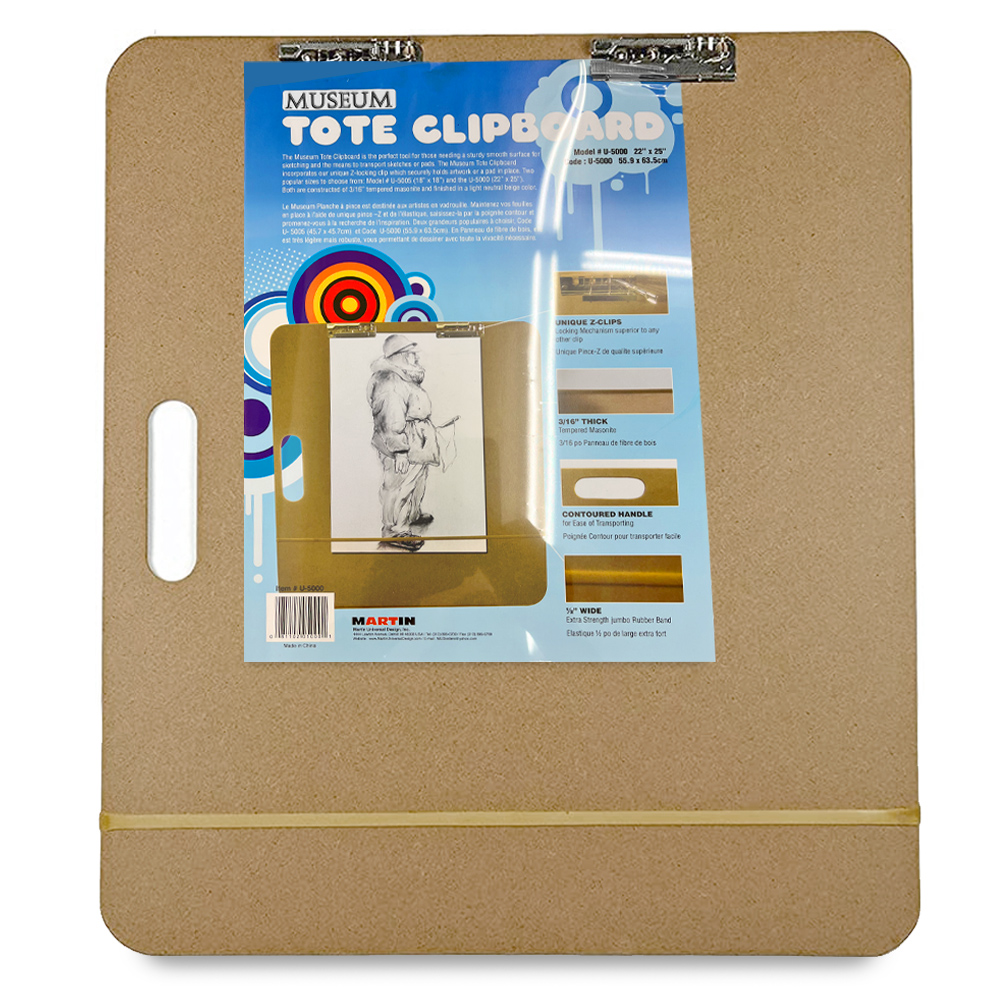 Martin Universal Museum Tote Clipboard 22x25