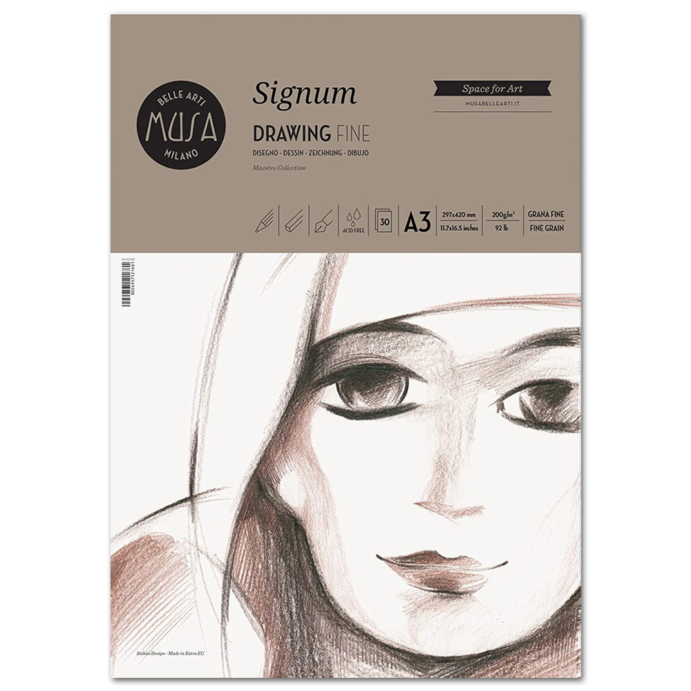 Musa Signum Drawing Pad A3 11.7" x 16.5"