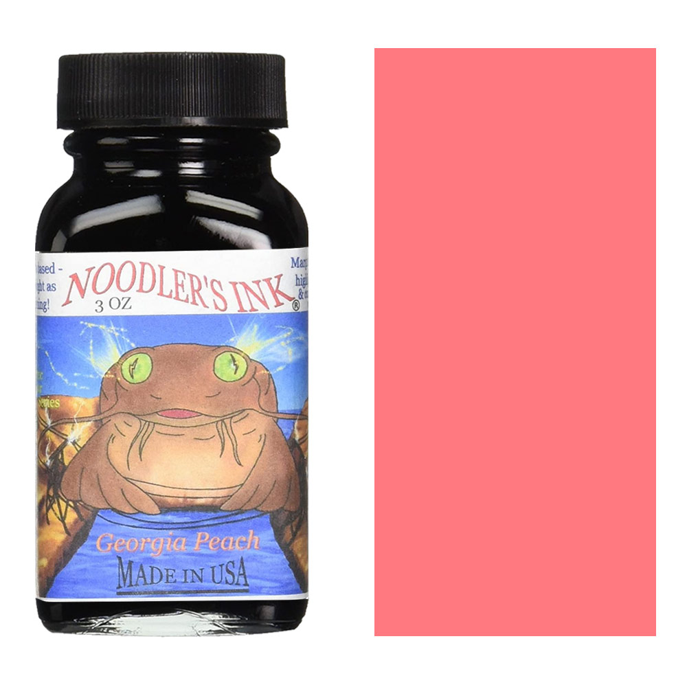 Noodler's Fountain Pen Ink 3oz Georgia Peach Highlighter