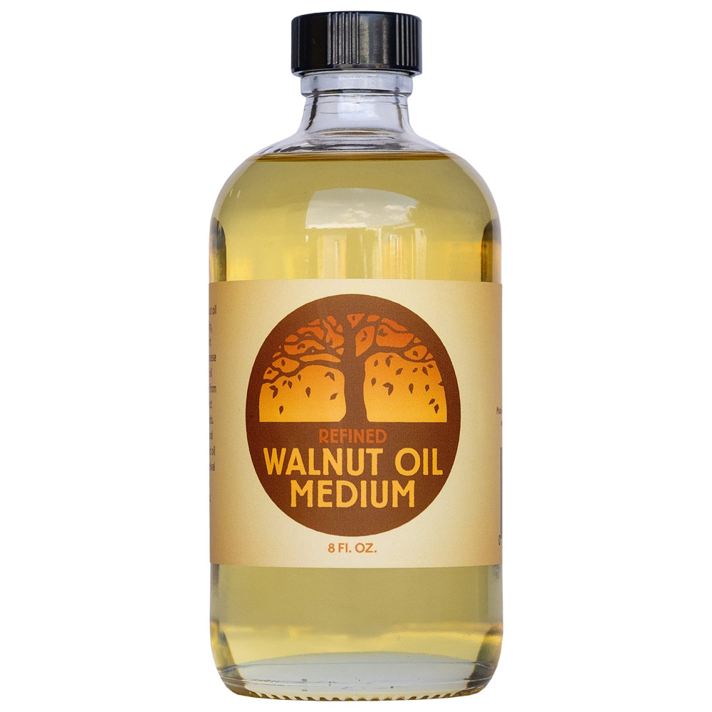 Natural Earth Paint Walnut Oil Refined 8oz