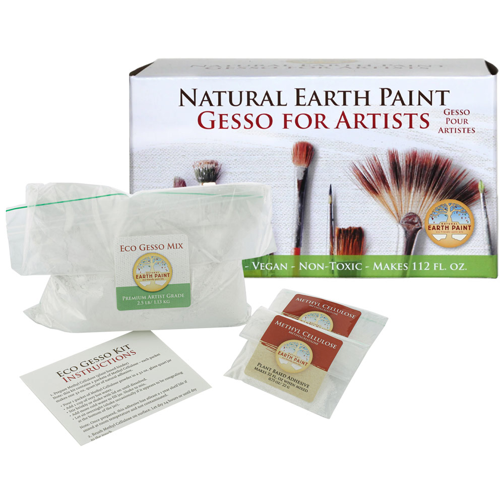 Natural Earth Paint Eco Gesso Kit