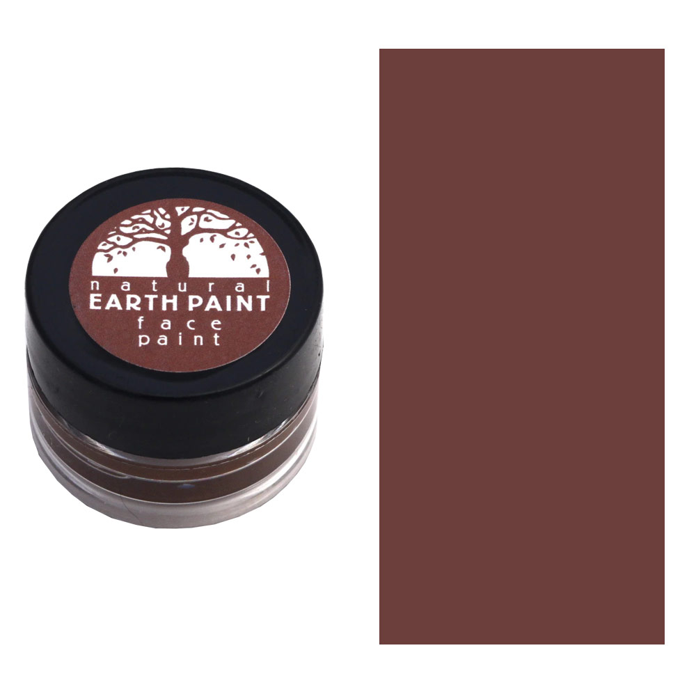 Natural Earth Face Paint 0.4oz Brown