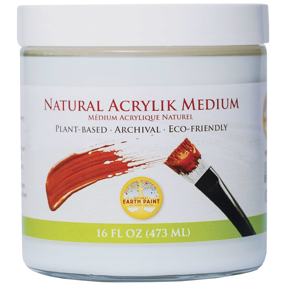 Natural Earth Paint Natural Acrylik Medium 16oz