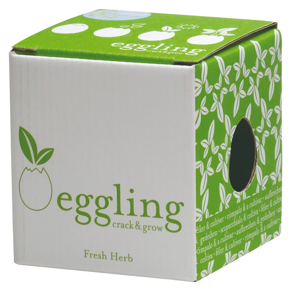 Noted Eggling Crack & Grow Basil