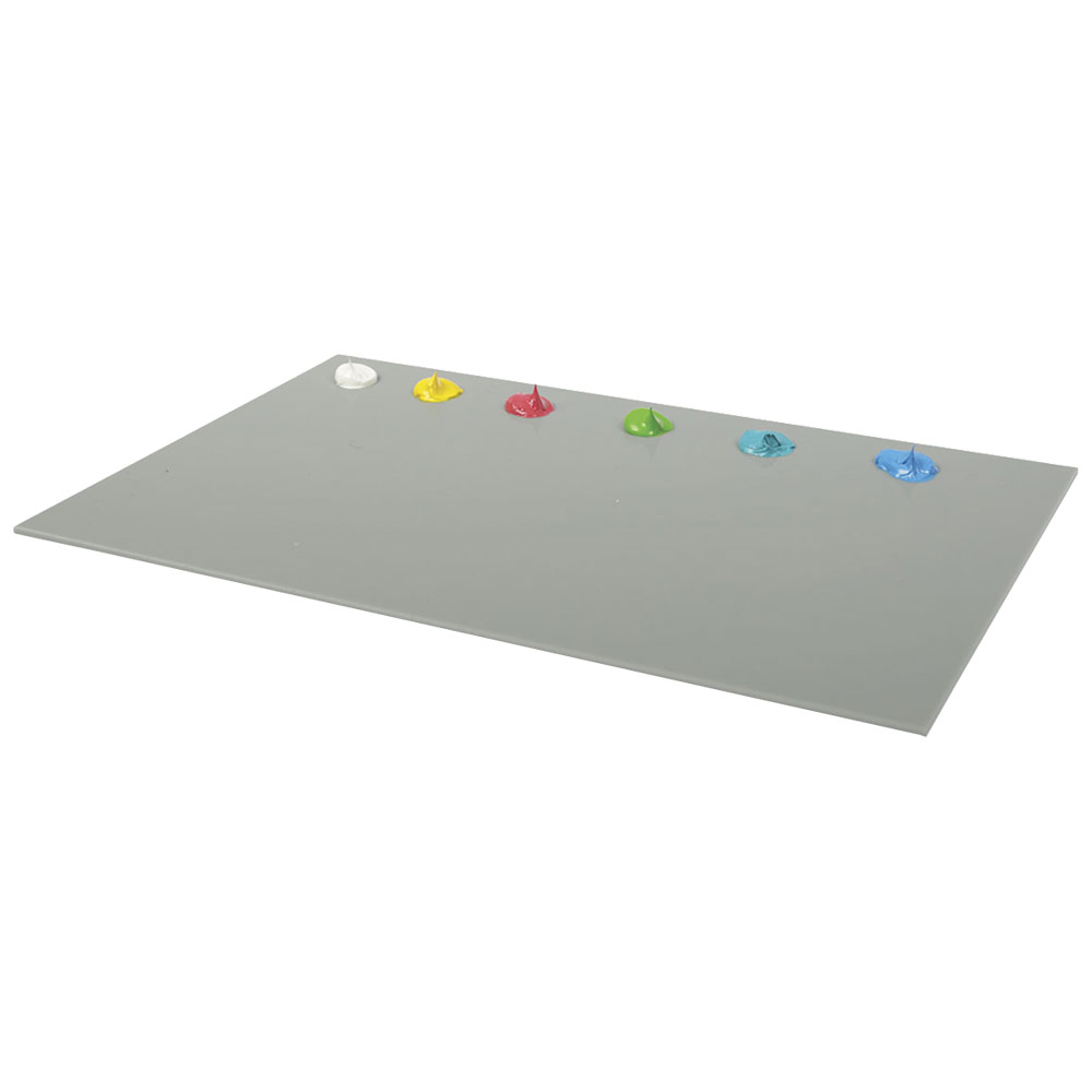 New Wave U.GO Plein Air Anywhere Plastic Palette 5"x6.6" Grey