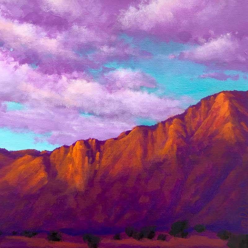On Demand Class: Acrylic Landscapes with Joe A Oakes "Shadow Mountain"