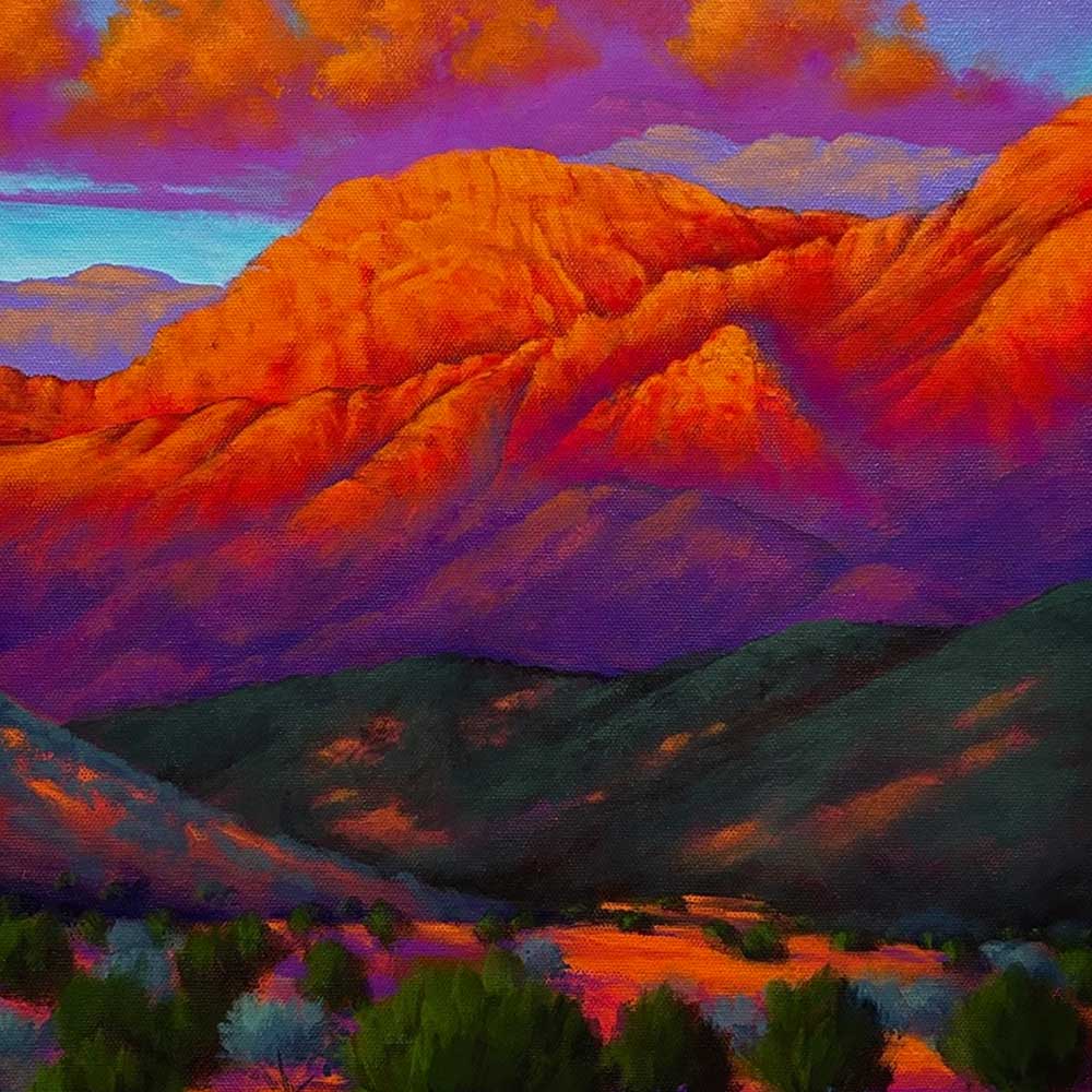 Live Online Class: Acrylic Landscapes with Joe A Oakes Sunday 7/9